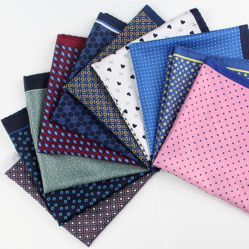 Pocket Square Set - 34cm Pocket Square for Men Women