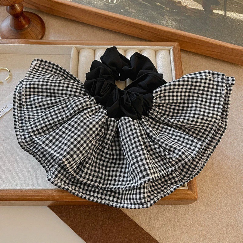 Extra Large Plaid Hair Ties El - Silk Tie Striped recension och pris