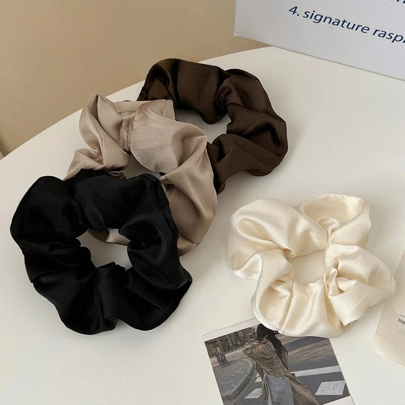 Vintage Silk Hair Scrunchies E - Silk Tie Striped recension och pris
